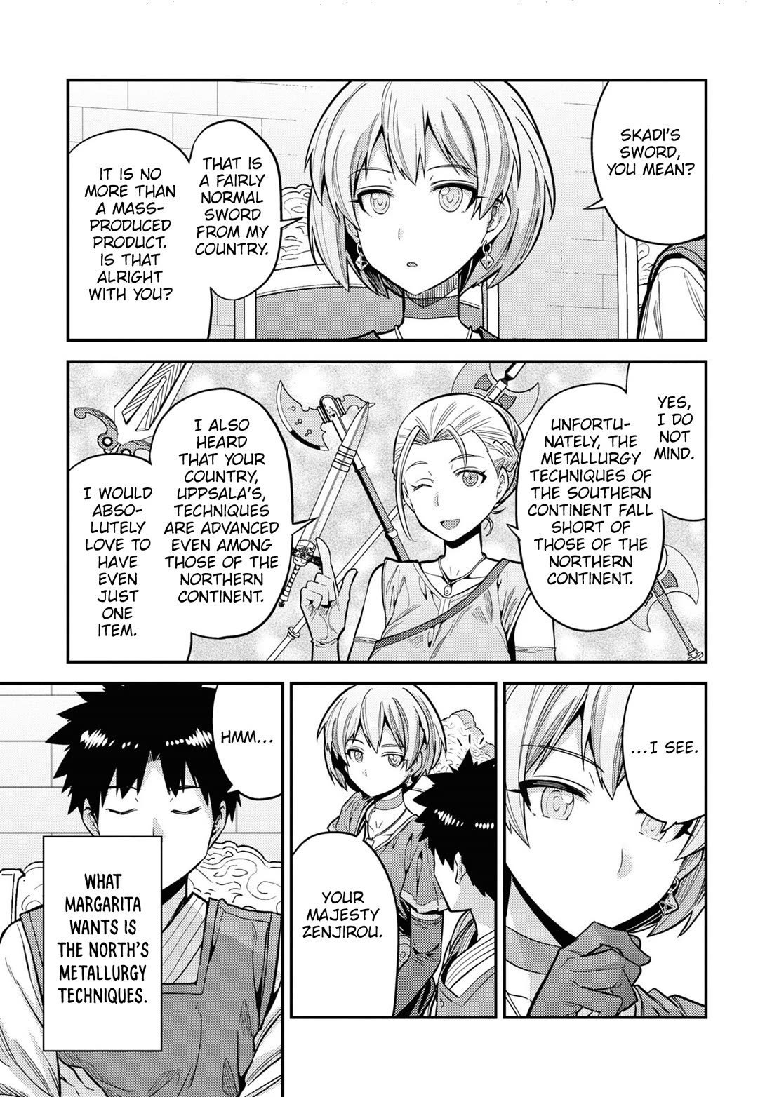 Risou no Himo Seikatsu Chapter 65 page 10 - Chapter 65: Heritage