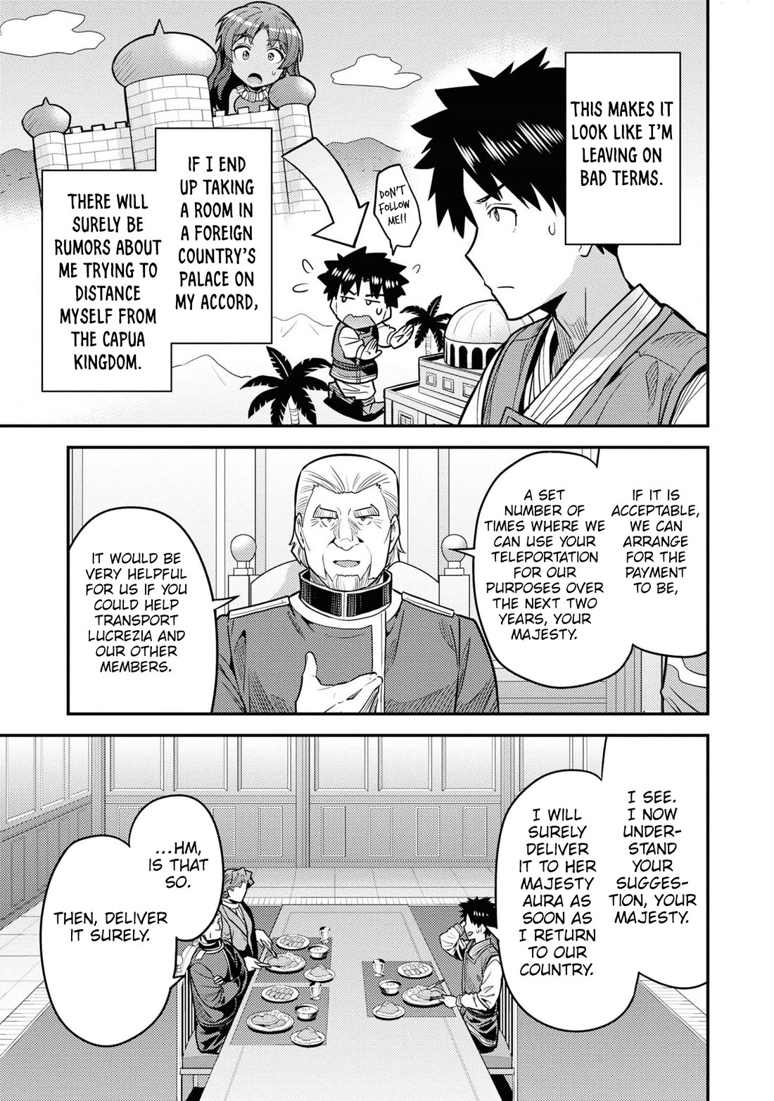 Risou no Himo Seikatsu Chapter 68 page 12 - Chapter 68: The Foundation of Protection