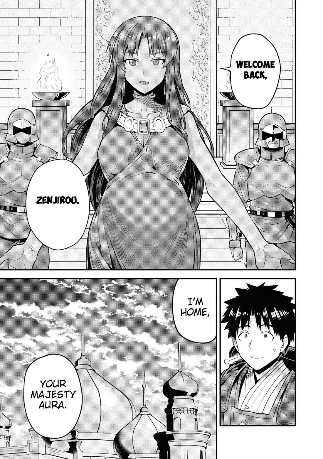 Risou no Himo Seikatsu Chapter 68 page 34 - Chapter 68: The Foundation of Protection