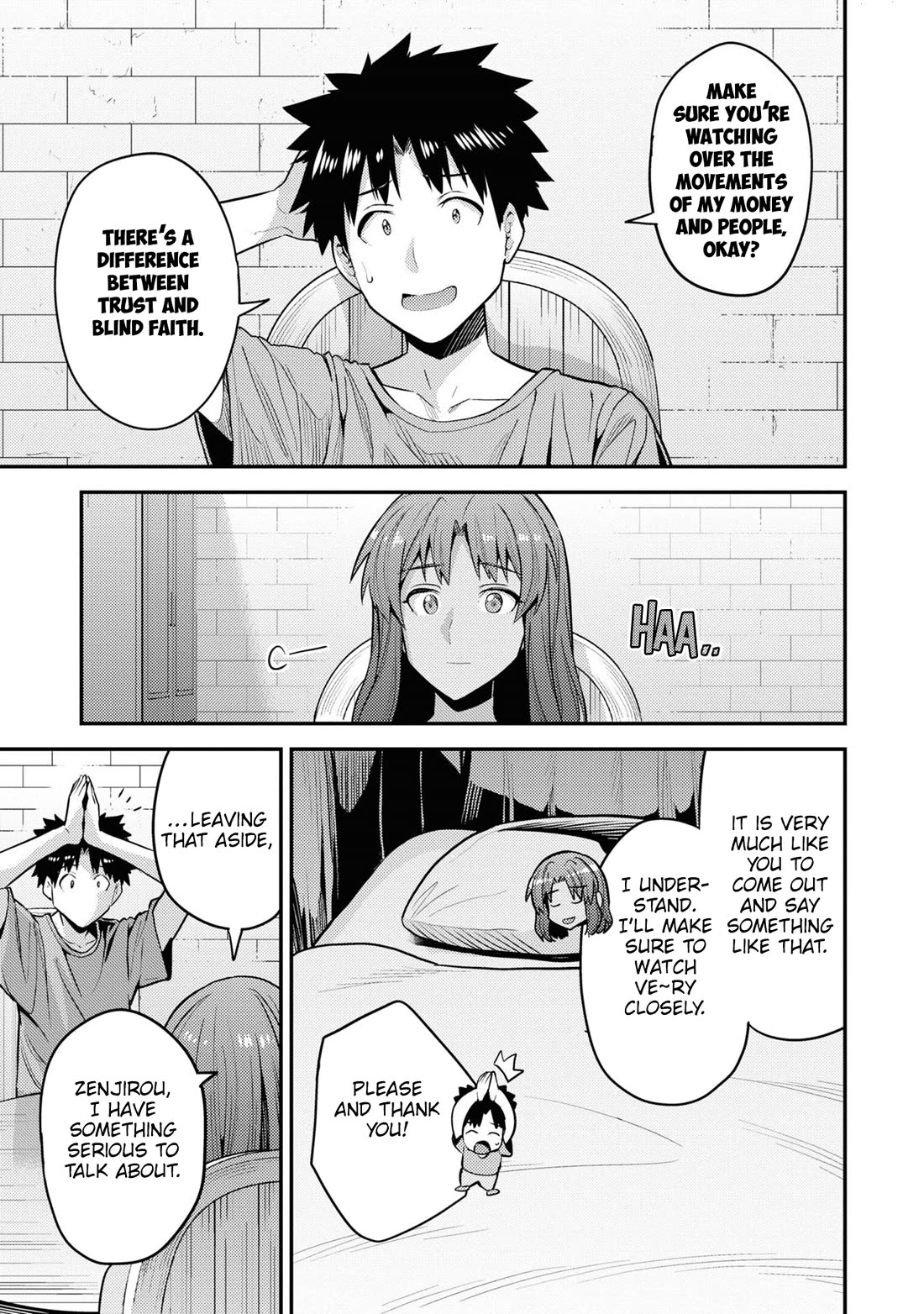 Risou no Himo Seikatsu Chapter 68 page 38 - Chapter 68: The Foundation of Protection