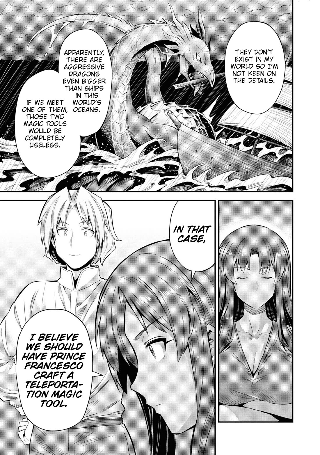 Risou no Himo Seikatsu Chapter 70 page 22 - Chapter 70: Voyage into the Unknown