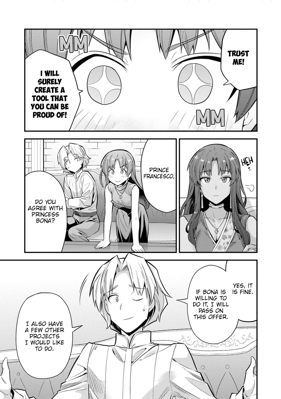 Risou no Himo Seikatsu Chapter 73 page 12 - Chapter 73: Fun work!