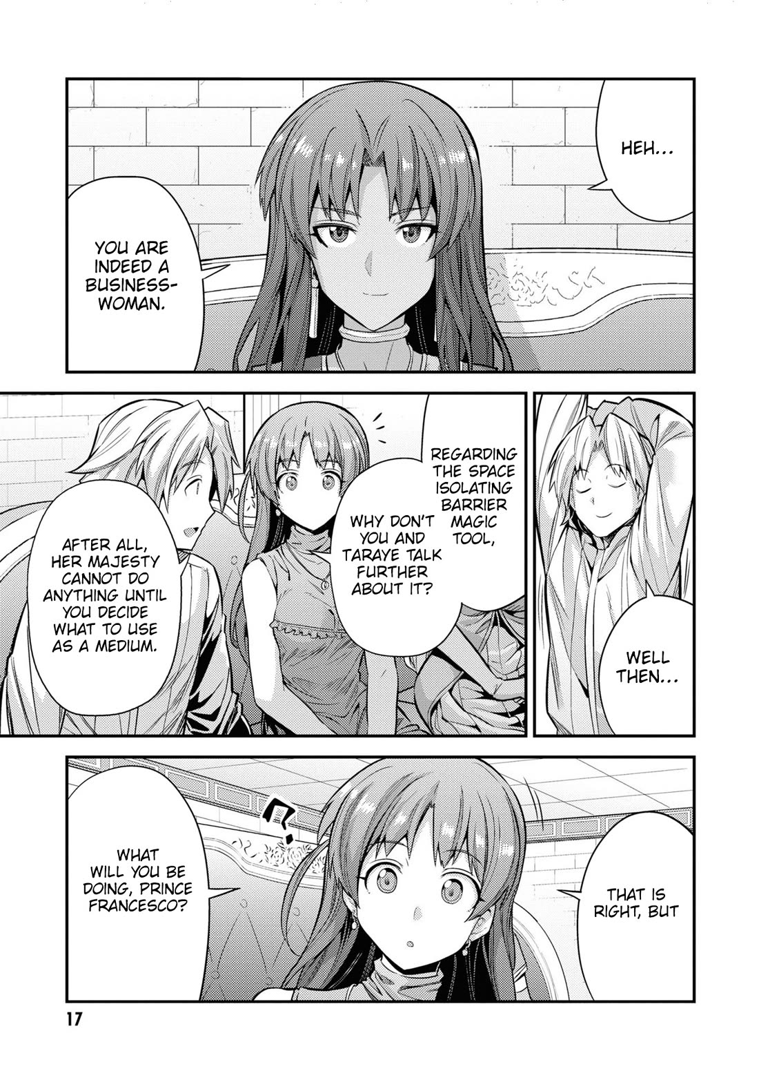 Risou no Himo Seikatsu Chapter 73 page 16 - Chapter 73: Fun work!