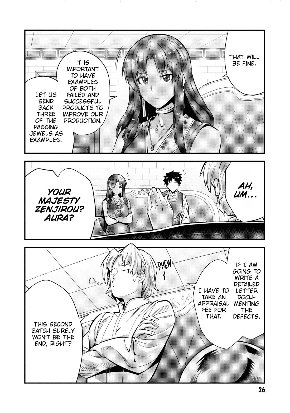Risou no Himo Seikatsu Chapter 73 page 25 - Chapter 73: Fun work!