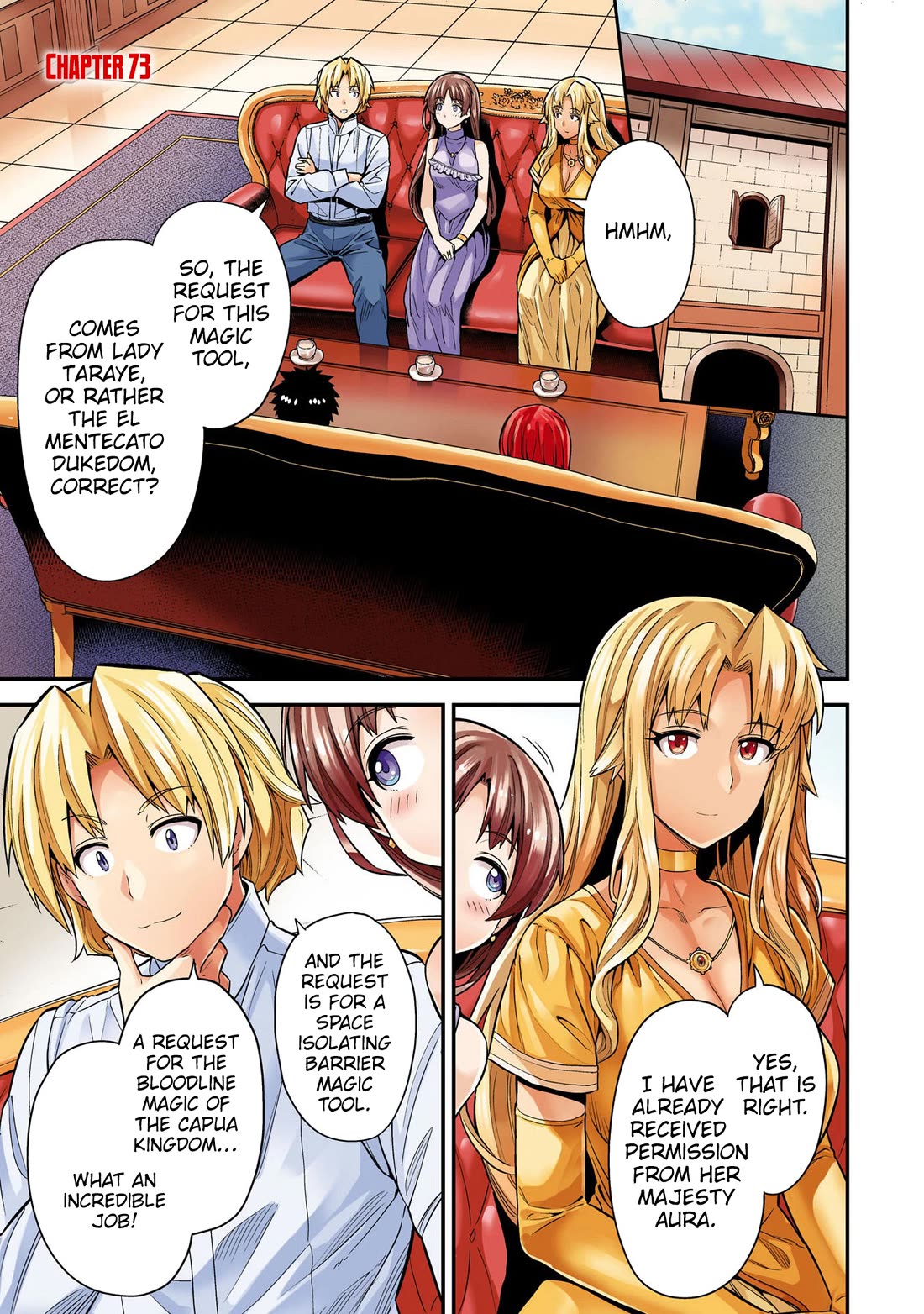 Risou no Himo Seikatsu Chapter 73 page 4 - Chapter 73: Fun work!