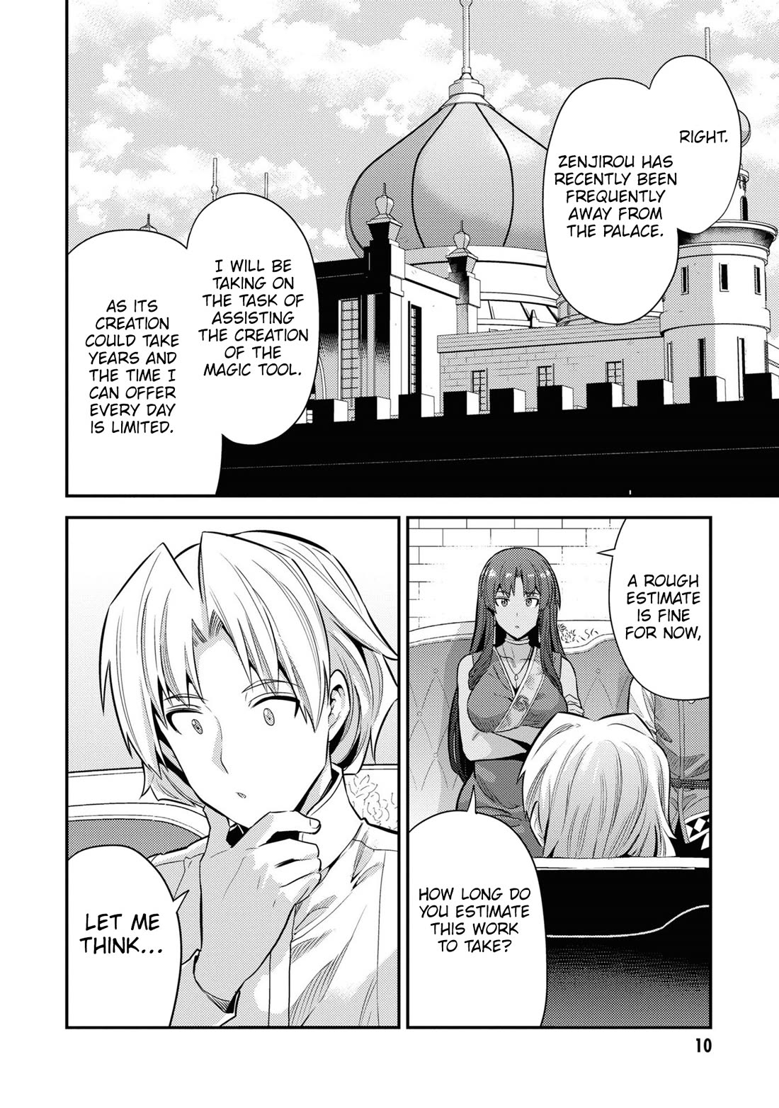 Risou no Himo Seikatsu Chapter 73 page 9 - Chapter 73: Fun work!