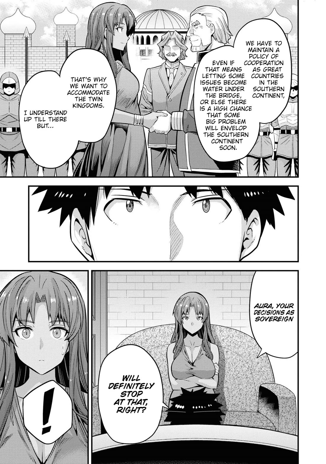 Risou no Himo Seikatsu Chapter 74 page 28 - Chapter 74: A Sovereign's Choice
