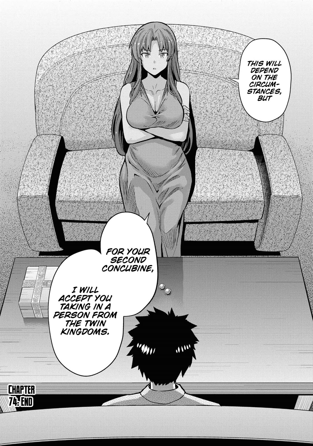 Risou no Himo Seikatsu Chapter 74 page 33 - Chapter 74: A Sovereign's Choice