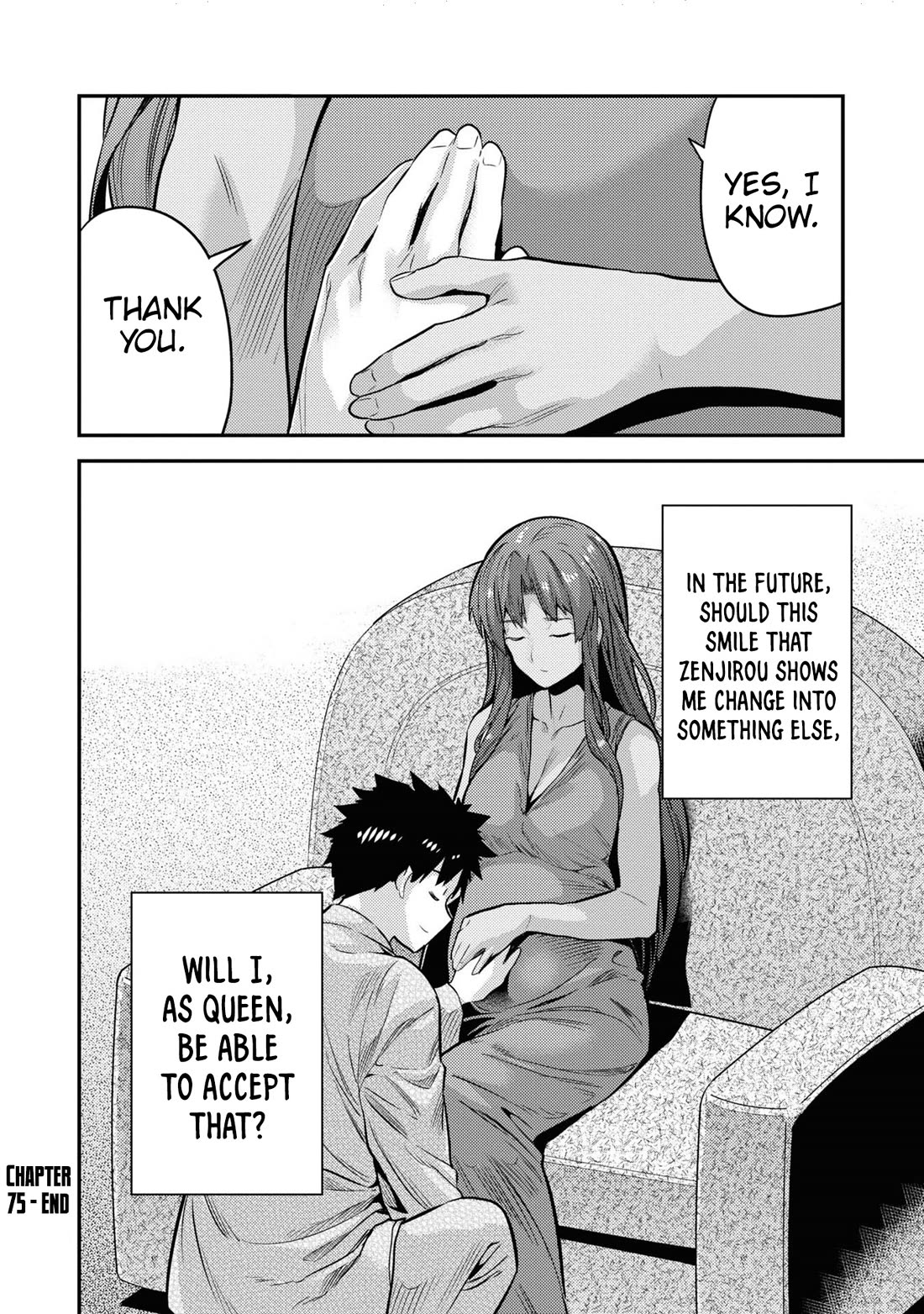 Risou no Himo Seikatsu Chapter 75 page 36 - Chapter 75: The Final Passenger