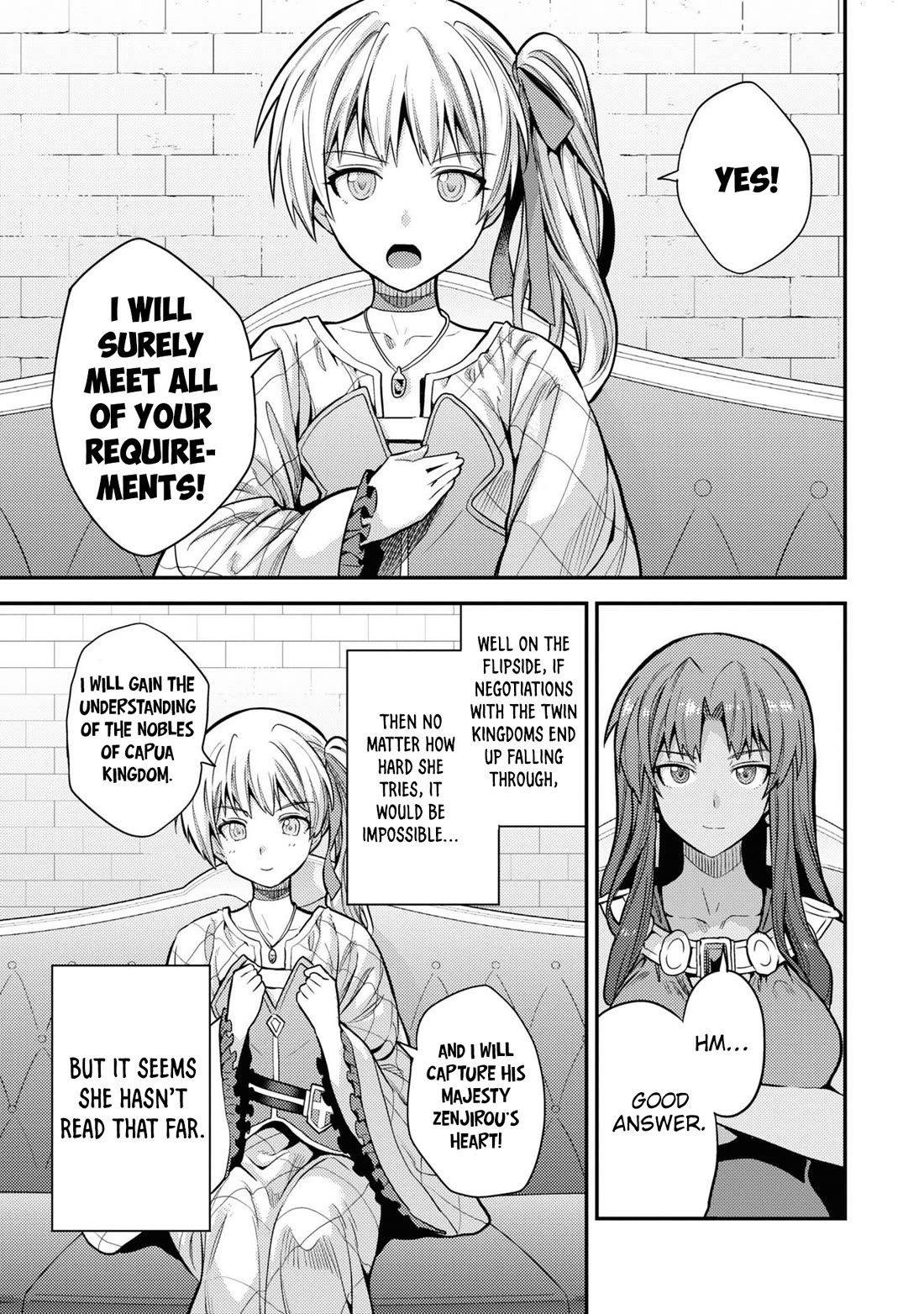 Risou no Himo Seikatsu Chapter 76 page 32 - Chapter 76: Departure