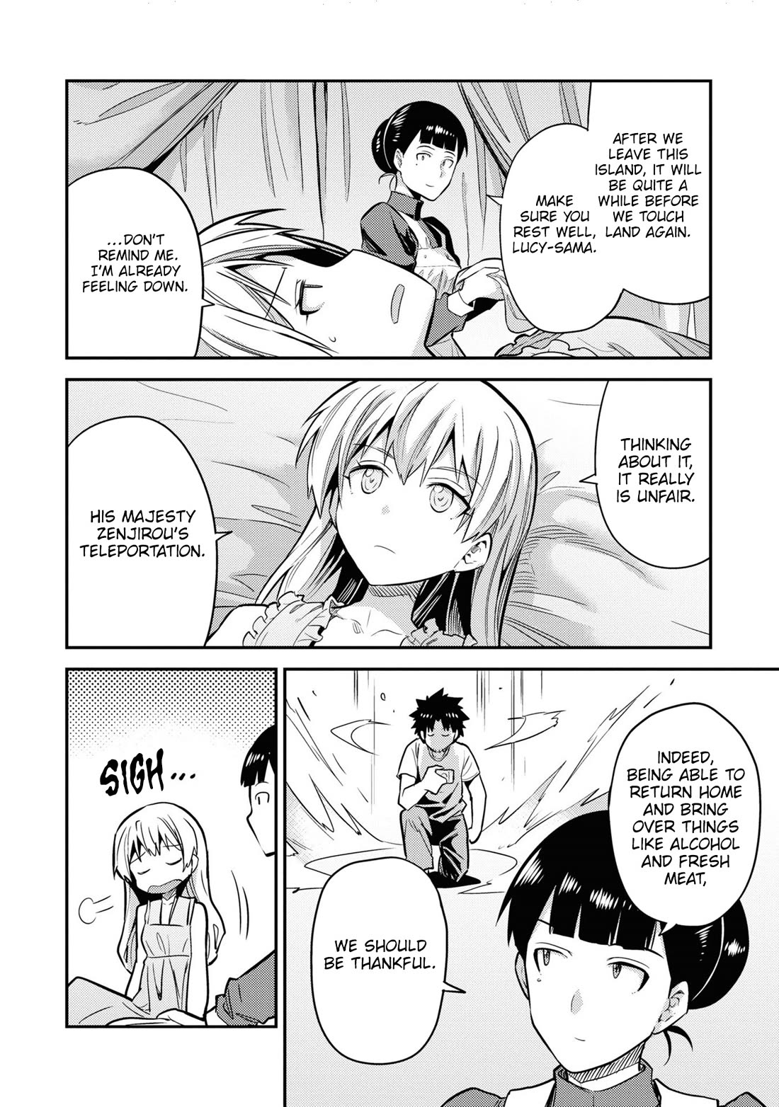Risou no Himo Seikatsu Chapter 77 page 33 - Chapter 77: Rocked by the Waves