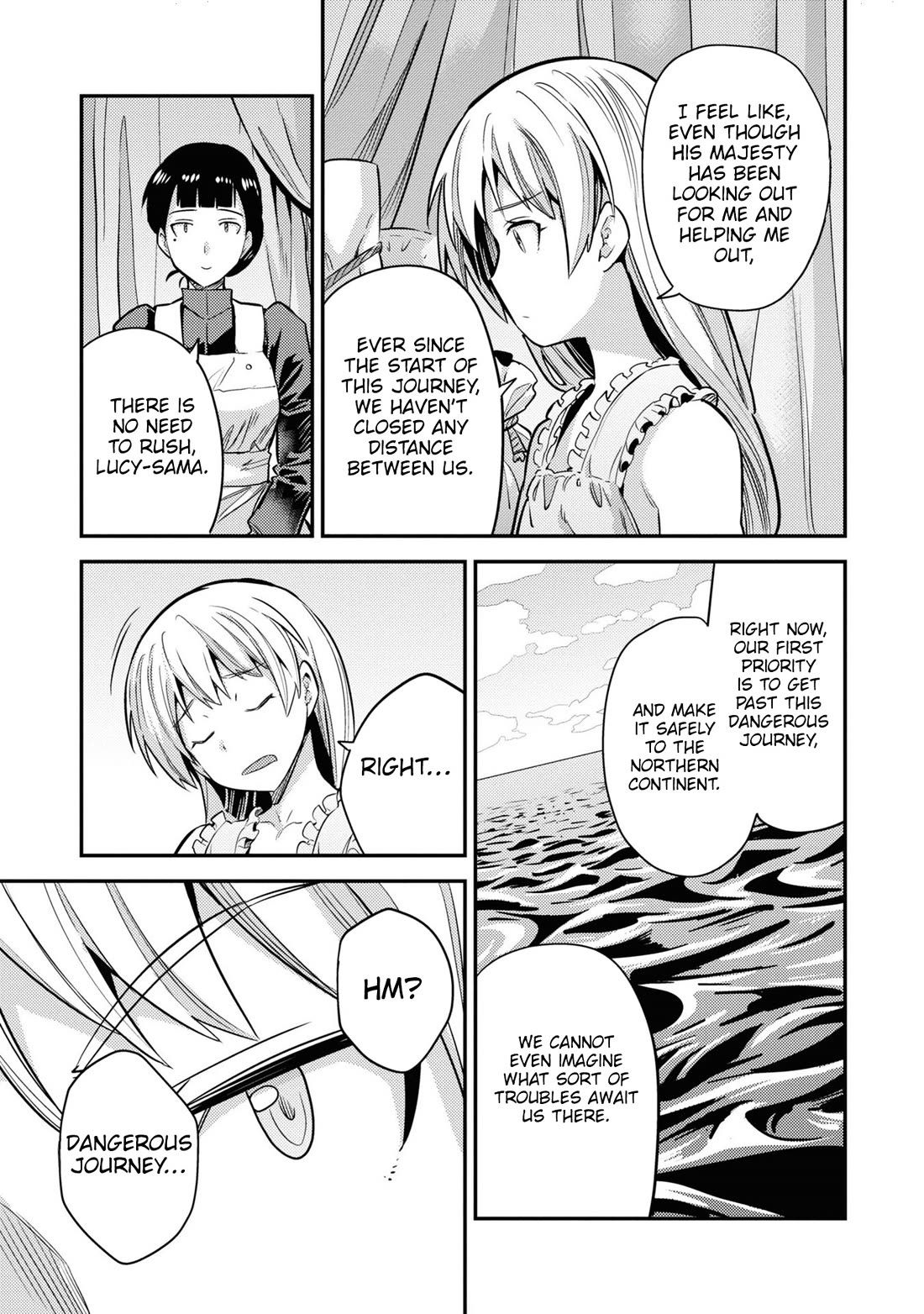 Risou no Himo Seikatsu Chapter 77 page 34 - Chapter 77: Rocked by the Waves