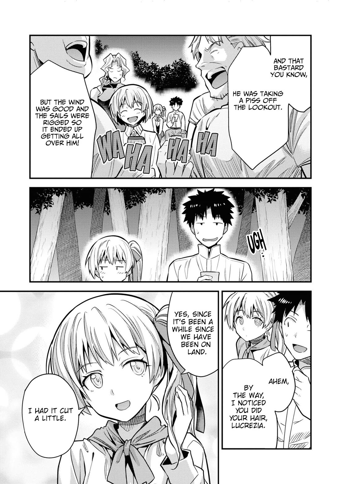 Risou no Himo Seikatsu Chapter 77 page 38 - Chapter 77: Rocked by the Waves
