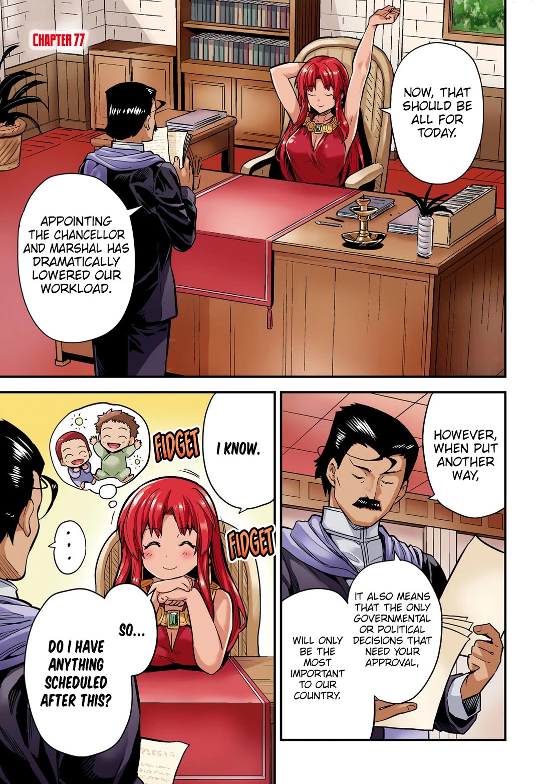 Risou no Himo Seikatsu Chapter 77 page 4 - Chapter 77: Rocked by the Waves