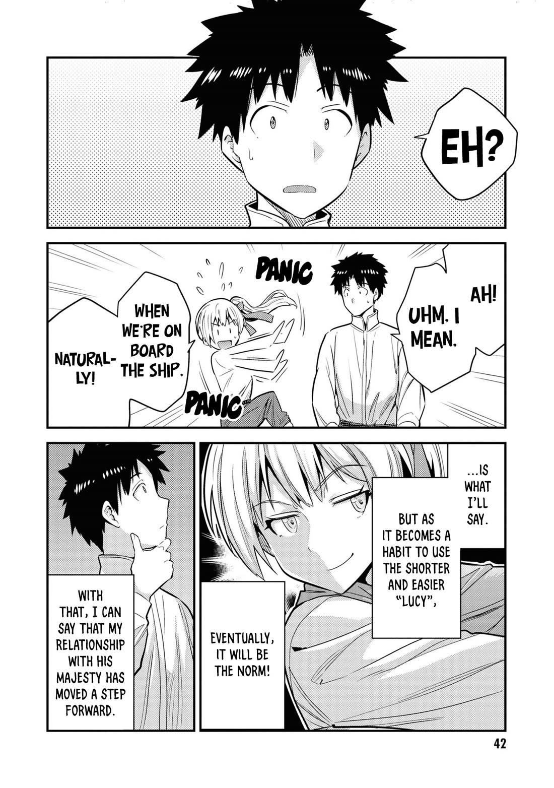 Risou no Himo Seikatsu Chapter 77 page 41 - Chapter 77: Rocked by the Waves