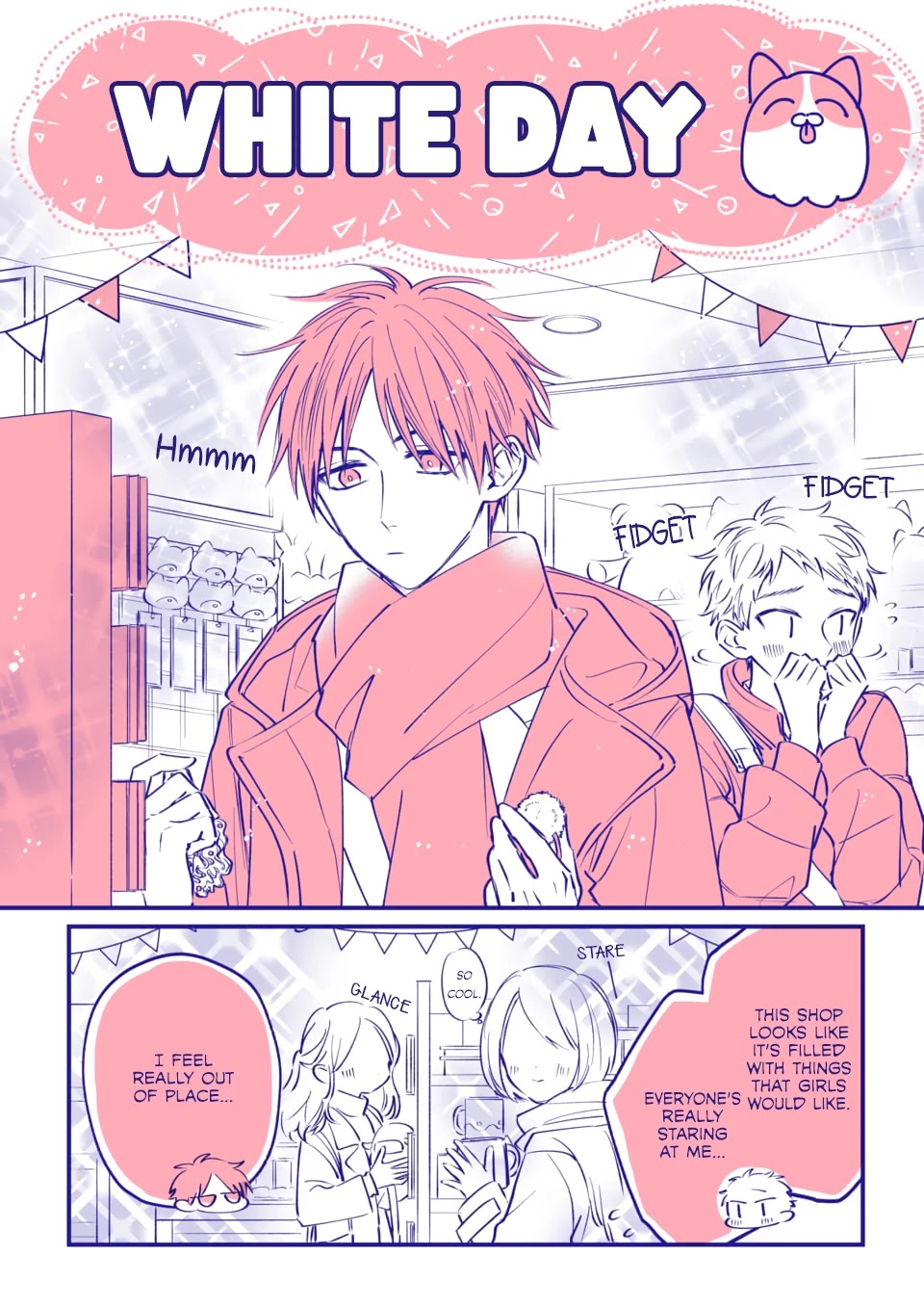 Risou no Kareshi no Hazunanoni Chapter 6.5 page 1 - Chapter 6.5: White Day