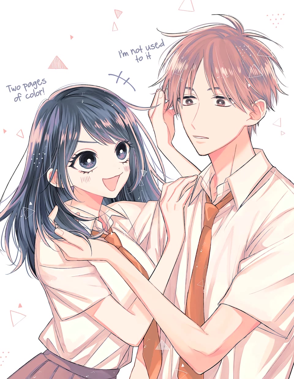 Risou no Kareshi no Hazunanoni Chapter 8.5 page 1 - Chapter 8.5: Hair Colour Change