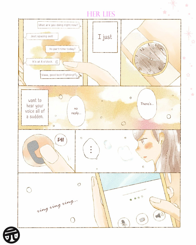 Risou no Koi no, Sono Ato ni. Chapter 1 page 8 - Chapter 1 : Uso to Shinjitsu no Aida...Tsuki to Hoshi.