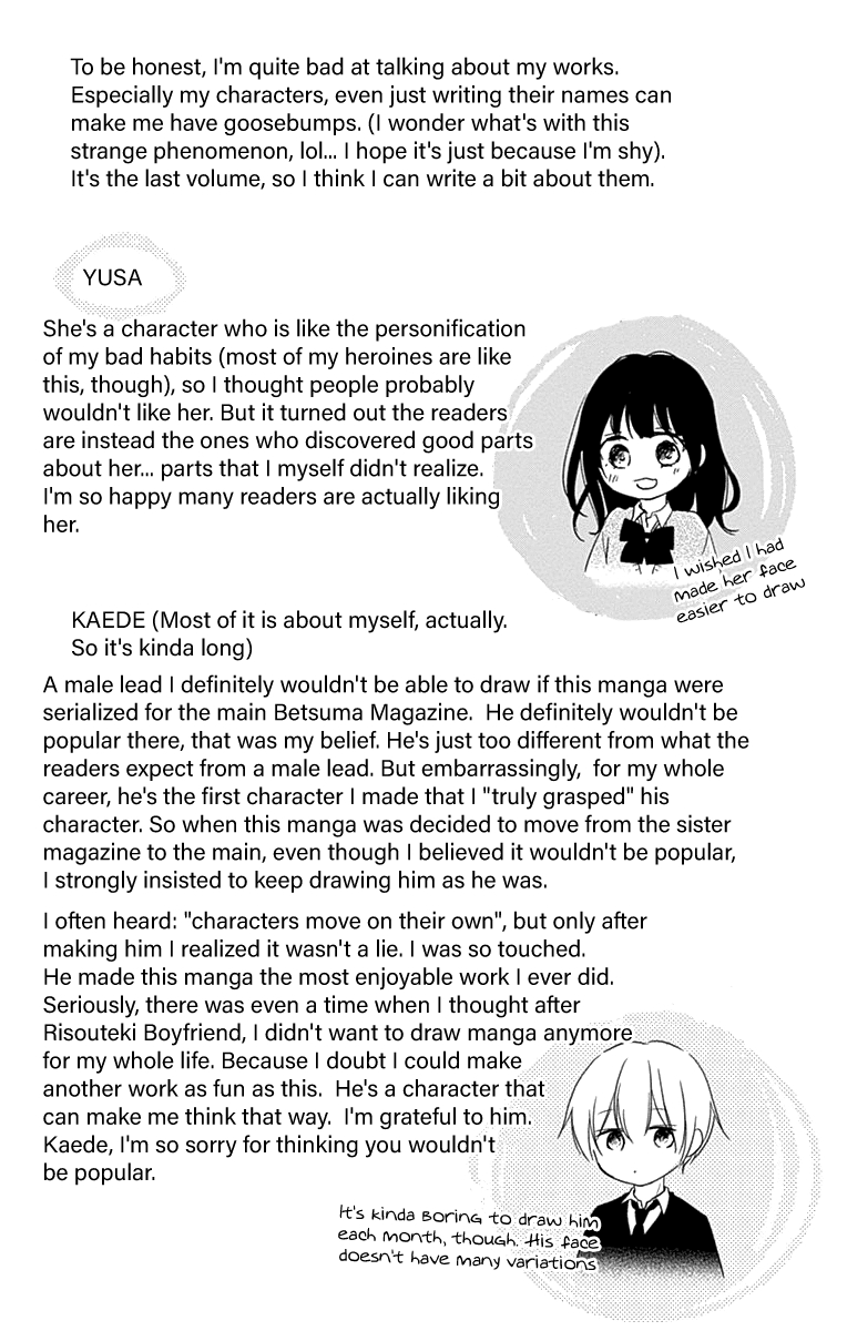 Risouteki Boyfriend Chapter 28.5 page 8 - Chapter 28.5: Omake