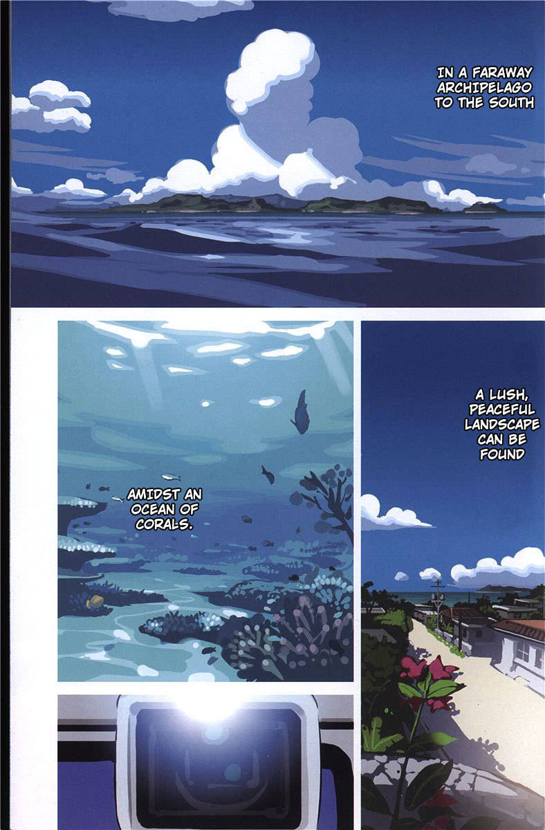 Ritou no Umi Chapter 1 page 3 - Chapter 1: The Kijimuna of Nakama Island