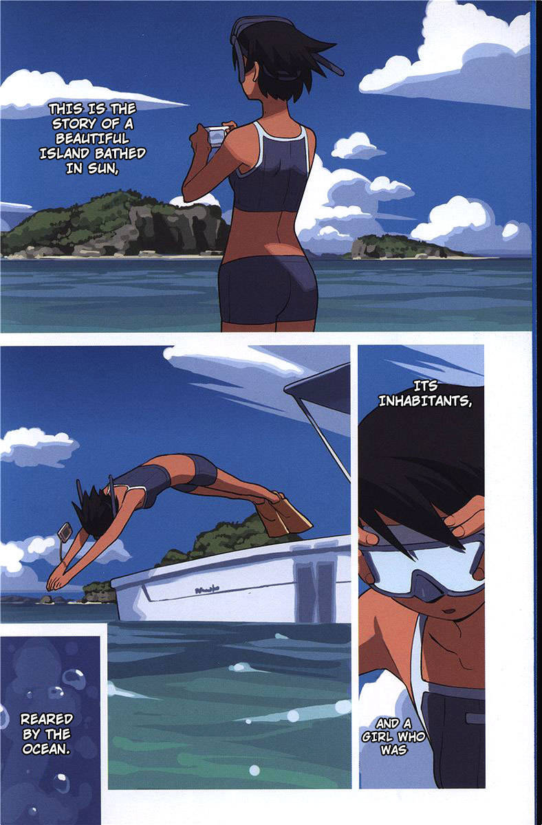 Ritou no Umi Chapter 1 page 4 - Chapter 1: The Kijimuna of Nakama Island