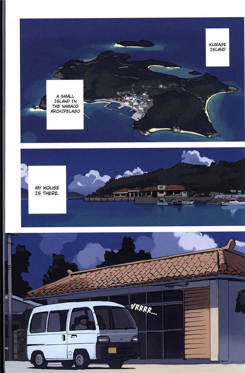 Ritou no Umi Chapter 2 page 2 - Chapter 2: Kurage Island's Tamae Groceries