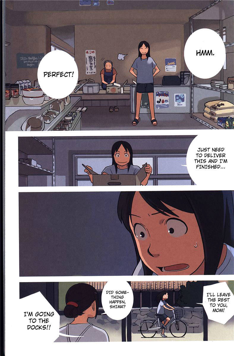Ritou no Umi Chapter 2 page 4 - Chapter 2: Kurage Island's Tamae Groceries