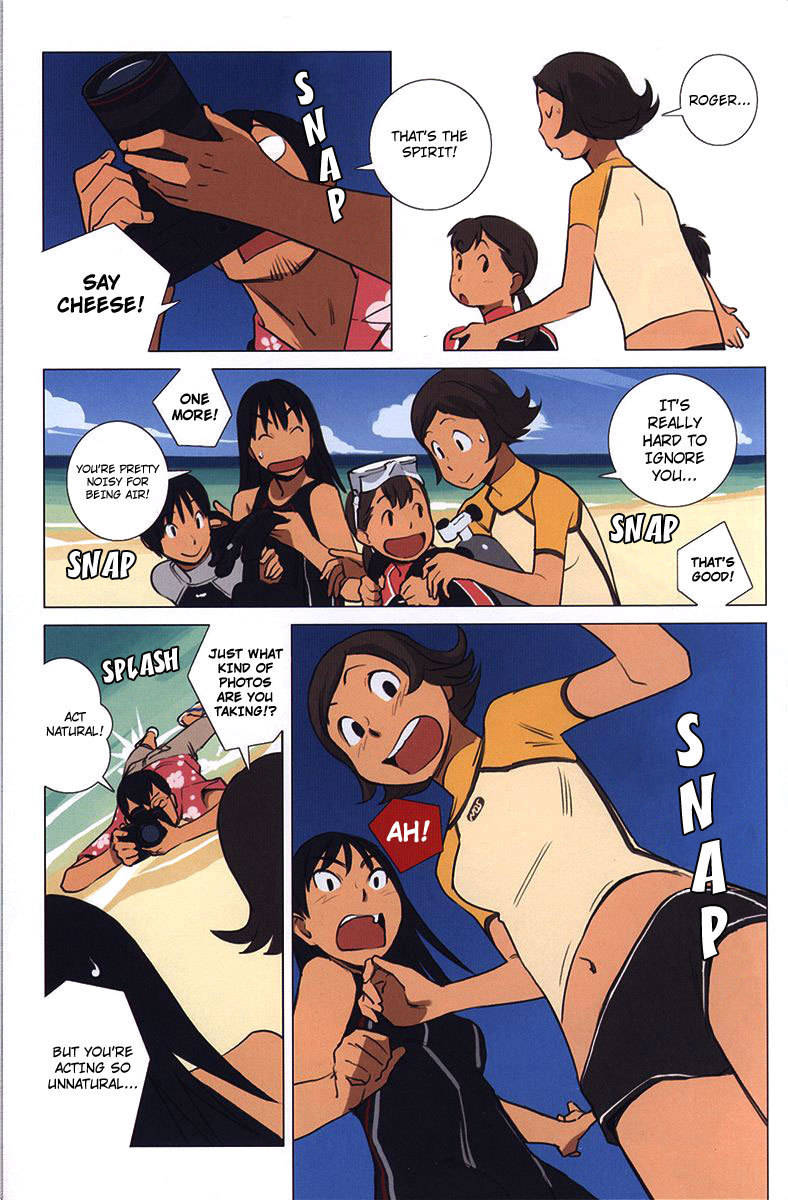 Ritou no Umi Chapter 4 page 12 - Chapter 4: Namaco Diving Girls