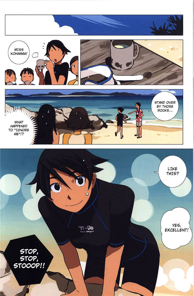 Ritou no Umi Chapter 4 page 13 - Chapter 4: Namaco Diving Girls