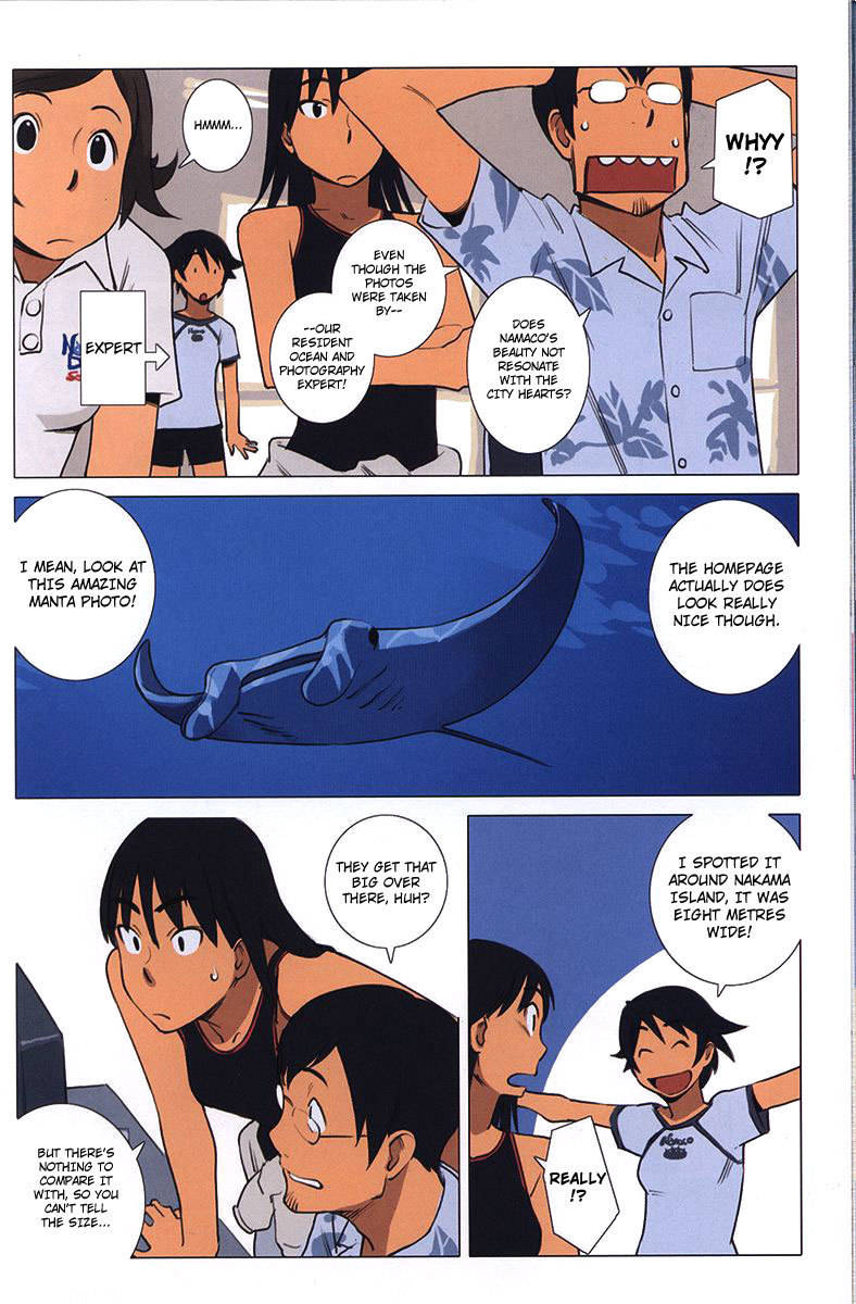 Ritou no Umi Chapter 4 page 7 - Chapter 4: Namaco Diving Girls