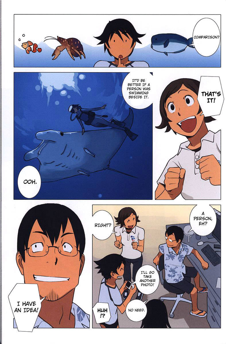 Ritou no Umi Chapter 4 page 8 - Chapter 4: Namaco Diving Girls