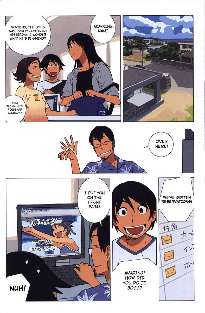 Ritou no Umi Chapter 4 page 9 - Chapter 4: Namaco Diving Girls