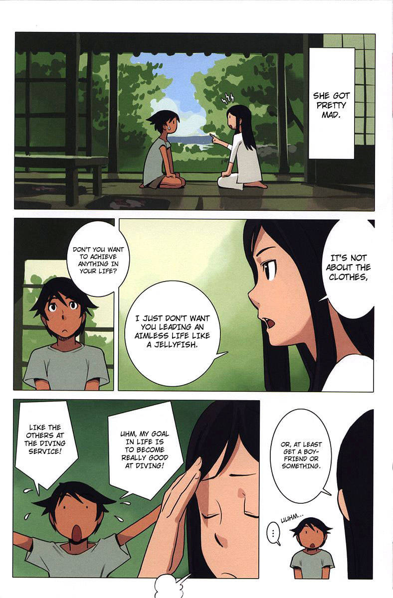 Ritou no Umi Chapter 5 page 11 - Chapter 5: Big Sis Comes Home to Kurage Island!