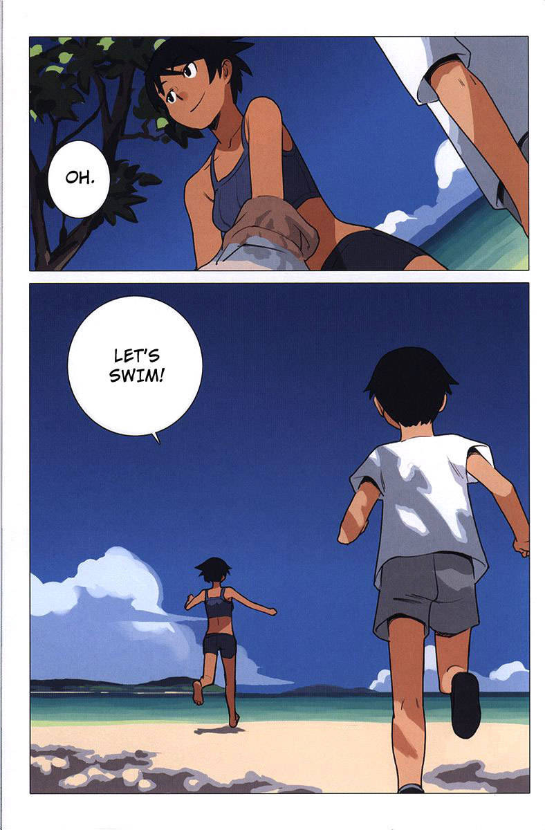 Ritou no Umi Chapter 5 page 14 - Chapter 5: Big Sis Comes Home to Kurage Island!