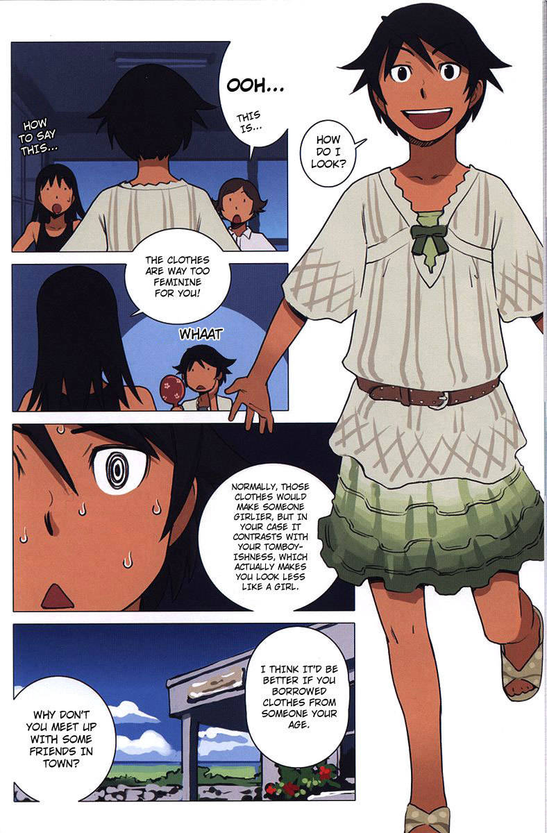 Ritou no Umi Chapter 5 page 7 - Chapter 5: Big Sis Comes Home to Kurage Island!