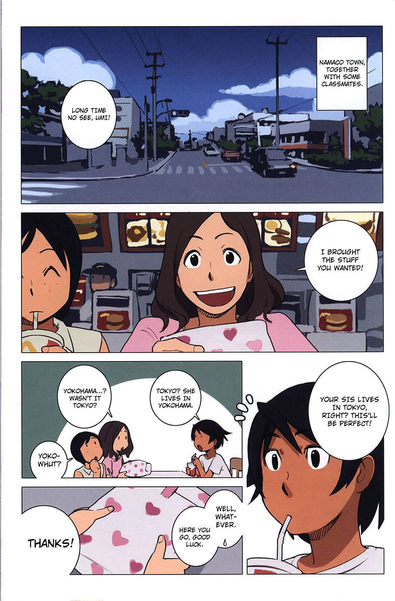 Ritou no Umi Chapter 5 page 8 - Chapter 5: Big Sis Comes Home to Kurage Island!