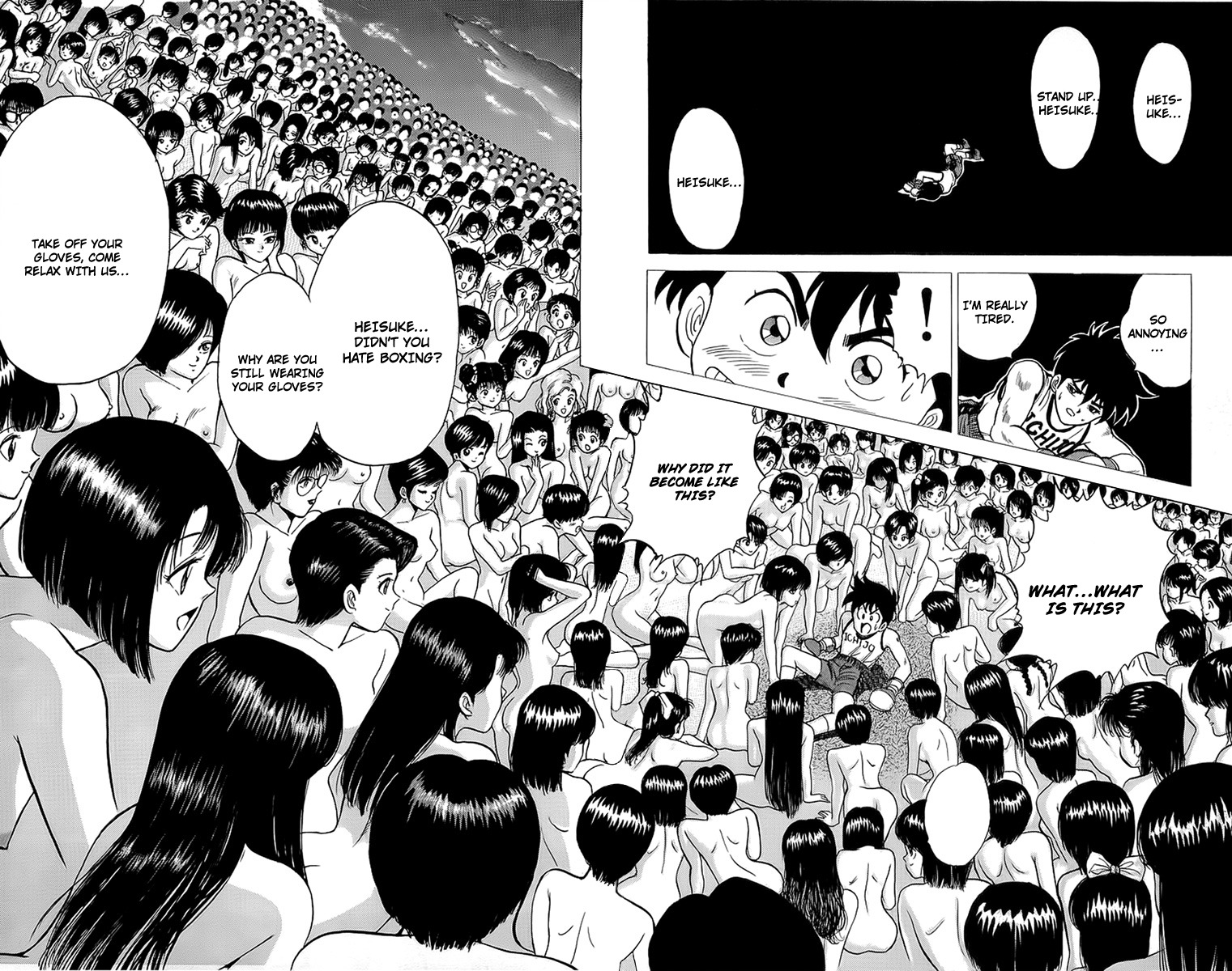 Rival Chapter 14 page 35 - Chapter 14: Heisuke's Fatal Weakness