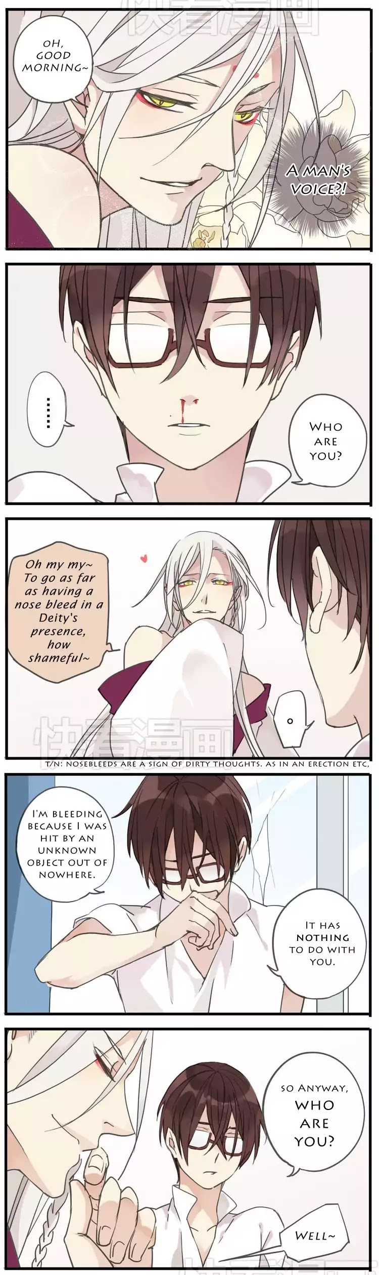 River God Seeks Adoption Chapter 1 page 7 - Chapter 1: God of the river!