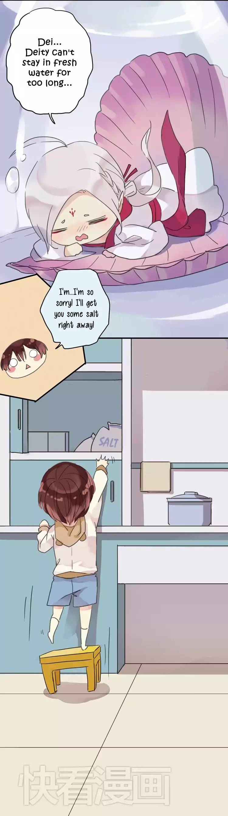 River God Seeks Adoption Chapter 20 page 13 - Chapter 20: Don't Leave Me