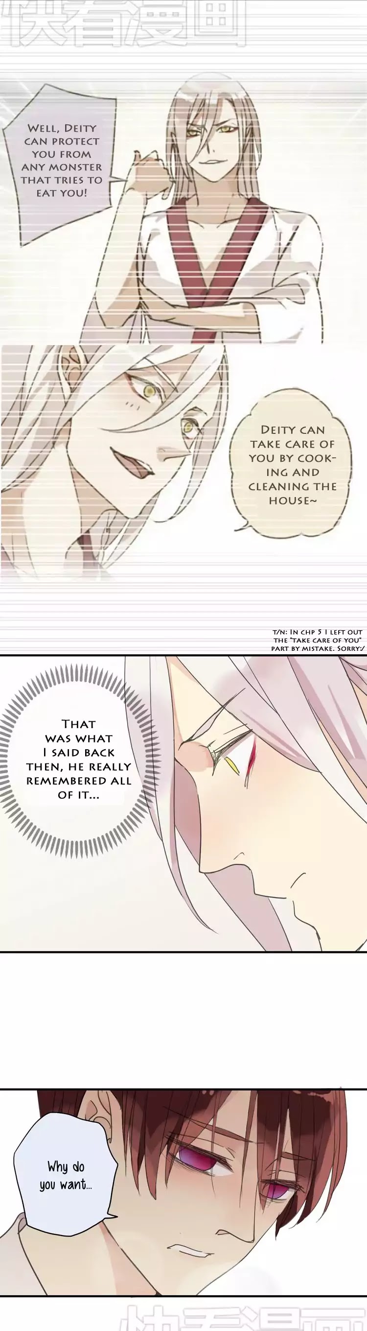 River God Seeks Adoption Chapter 20 page 8 - Chapter 20: Don't Leave Me