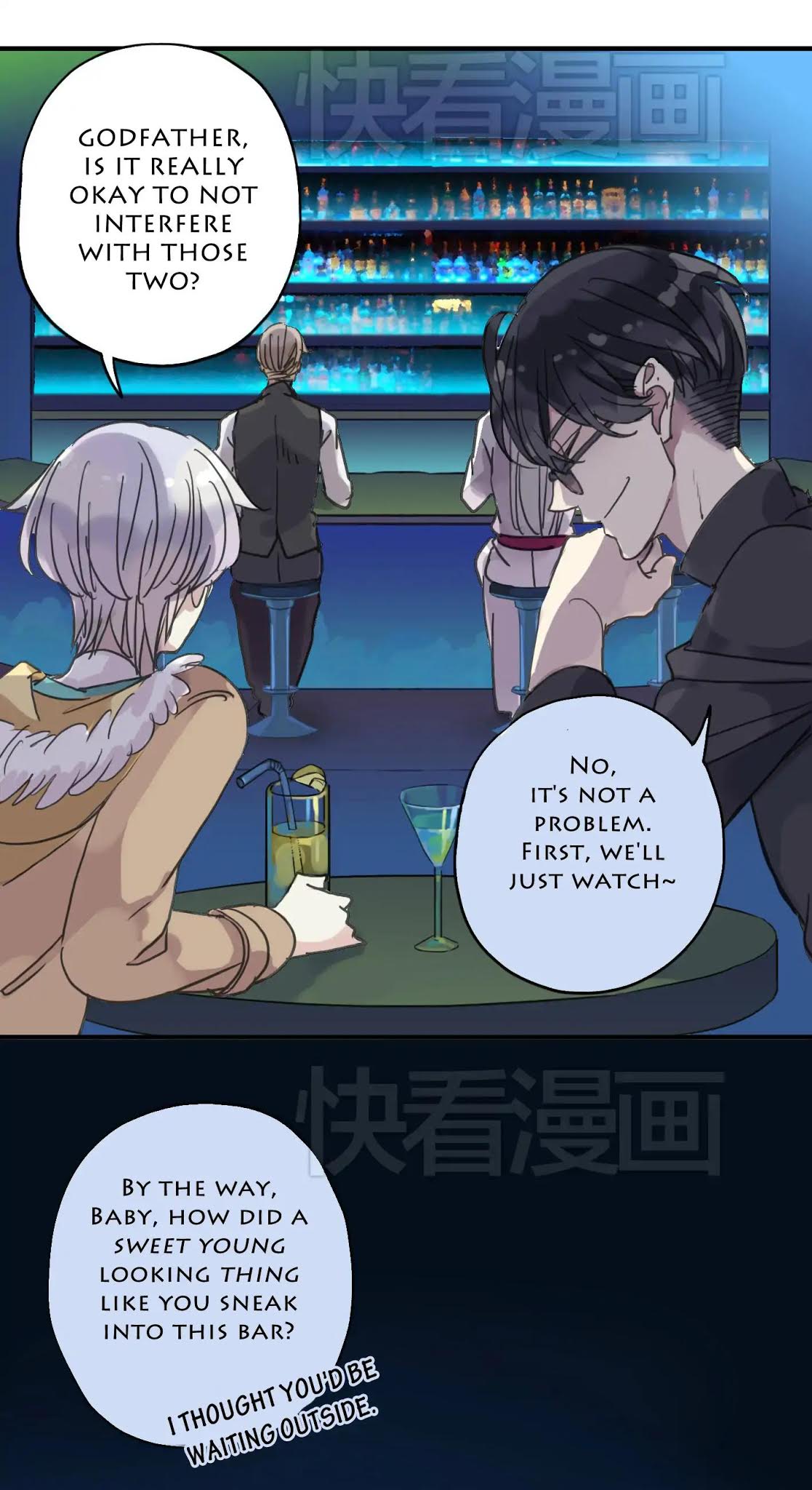 River God Seeks Adoption Chapter 25 page 17 - Chapter 25: A River God was actually Taken to a Bar?!