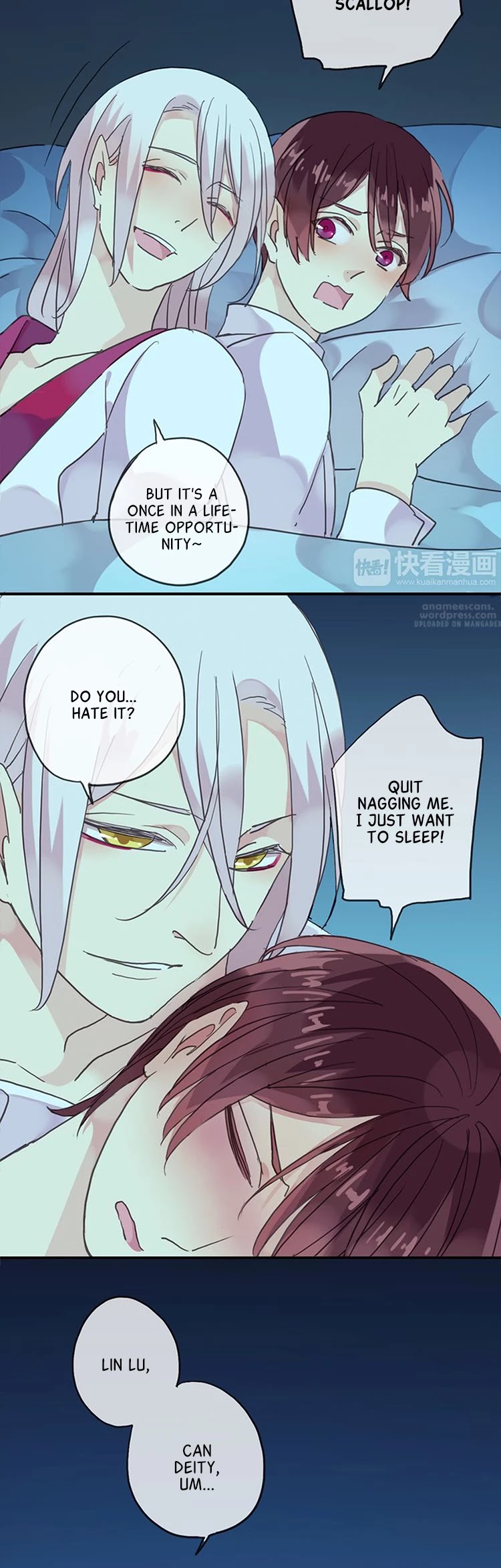 River God Seeks Adoption Chapter 63 page 14 - Chapter 63: Embrace, whose embrace?