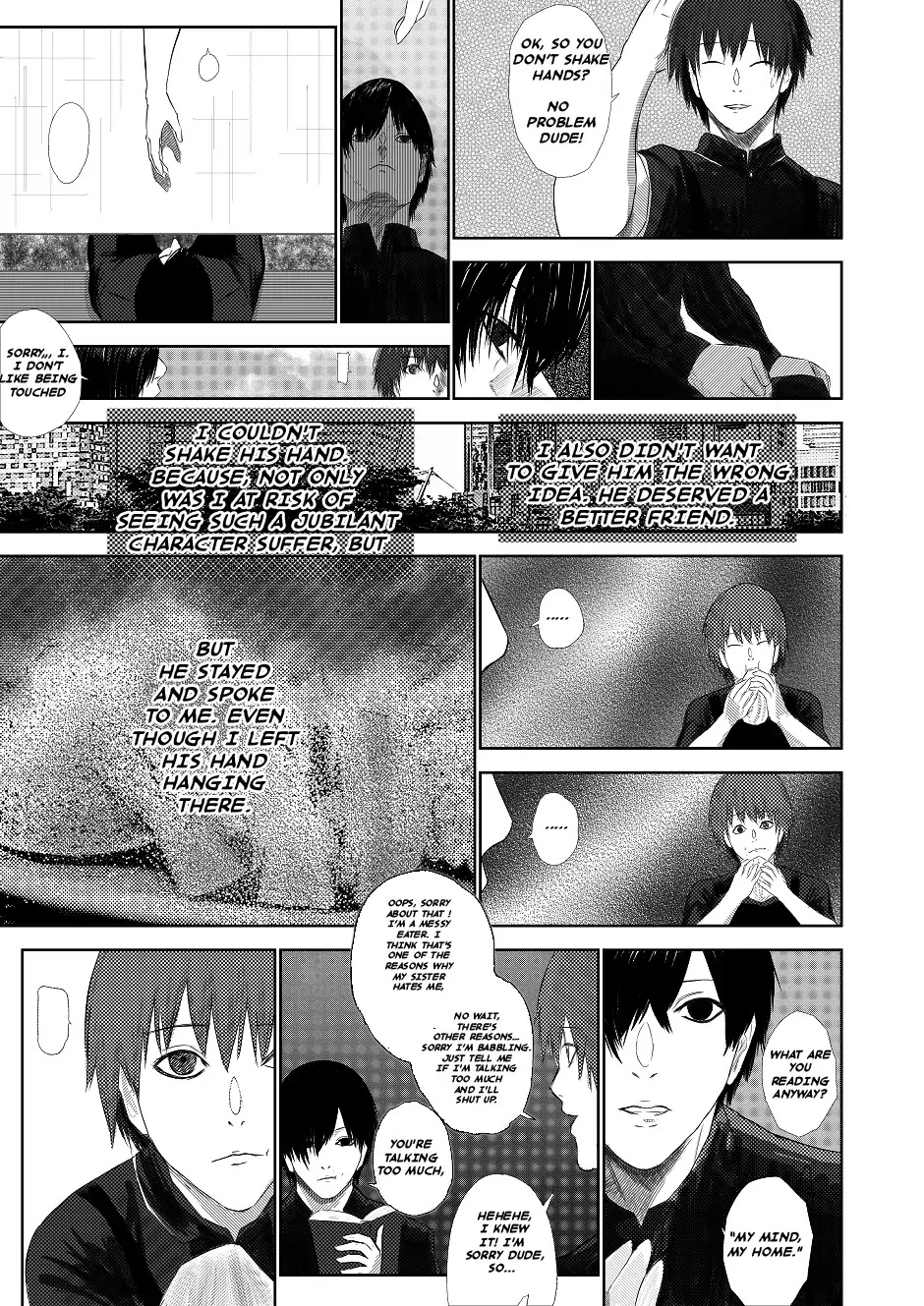 RIVER Chapter 2 page 12 - Chapter 2: Only Word On A Single Page
