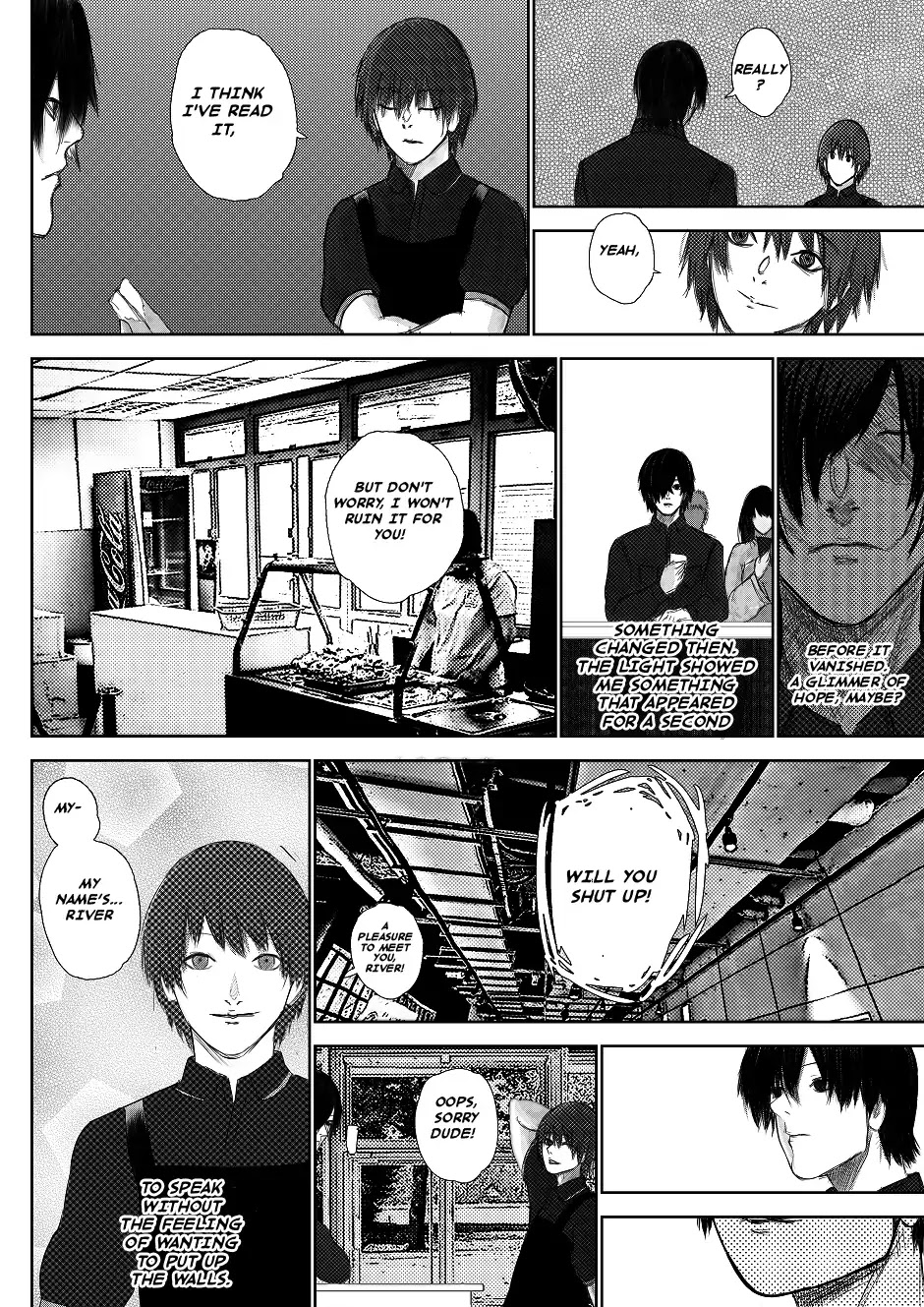 RIVER Chapter 2 page 13 - Chapter 2: Only Word On A Single Page