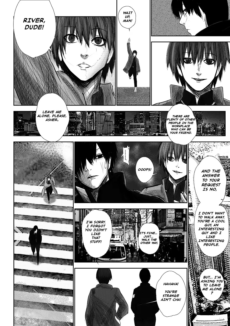 RIVER Chapter 2 page 17 - Chapter 2: Only Word On A Single Page
