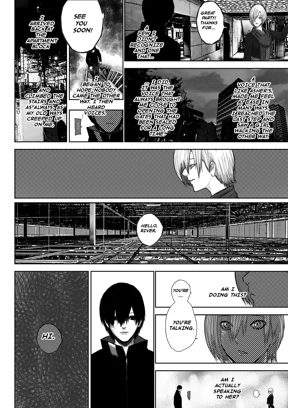 RIVER Chapter 2 page 21 - Chapter 2: Only Word On A Single Page