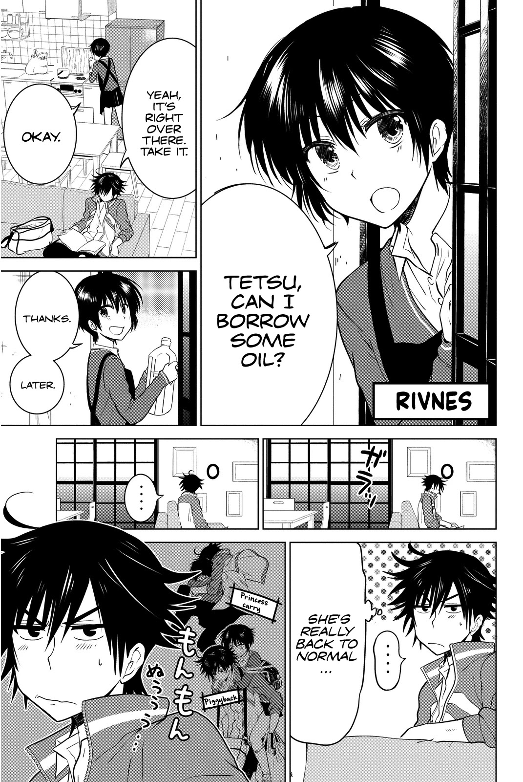 Rivnes Chapter 11 page 2 - Chapter 11: Me, My Little Sister, and Our Cuddly Sleep