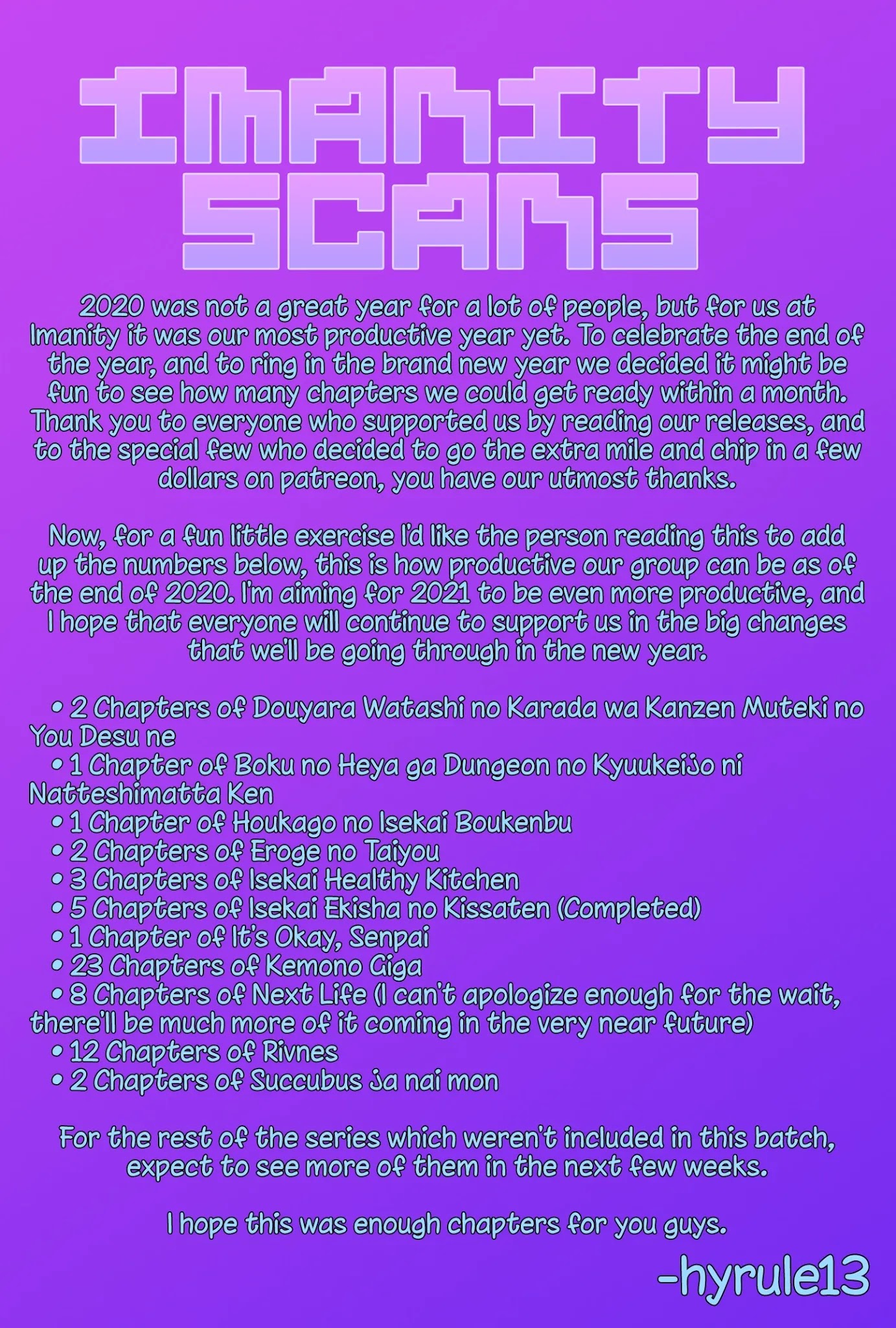 Rivnes Chapter 13.5 page 13 - Chapter 13.5: Me, My Best Friend, and The Dangerous Senpai