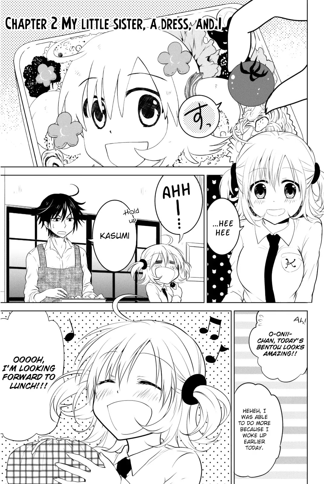 Rivnes Chapter 2 page 3 - Chapter 2: My Little Sister, A Dress, And I