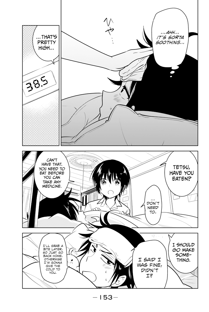 Rivnes Chapter 25 page 12 - Chapter 25: Me, My Childhood Friend, and the Summer Cold